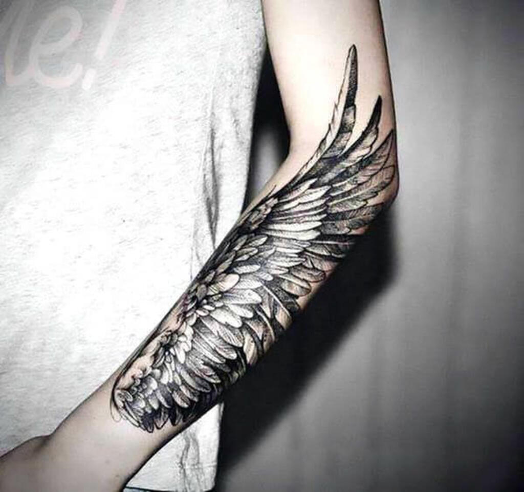 angel wings tattoos ideas 14