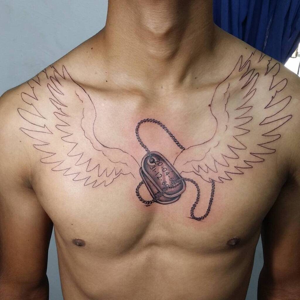 angel wings tattoos ideas 6