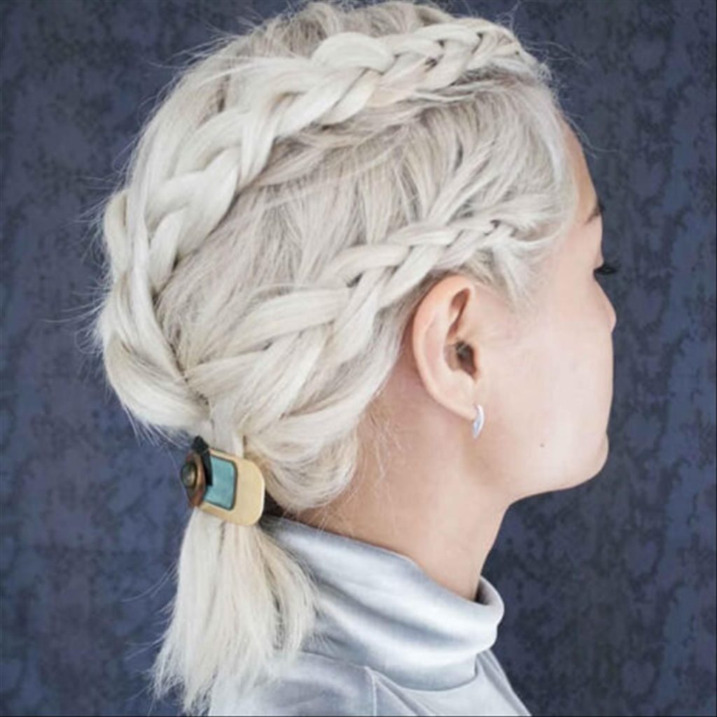 Short braided hairstyles 4